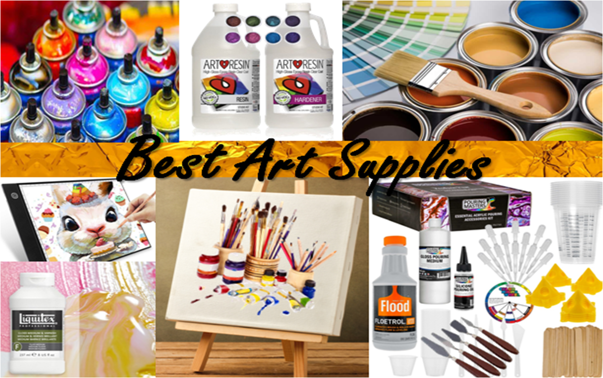 The Best Paint and Art Supplies for Artists - decobuityart